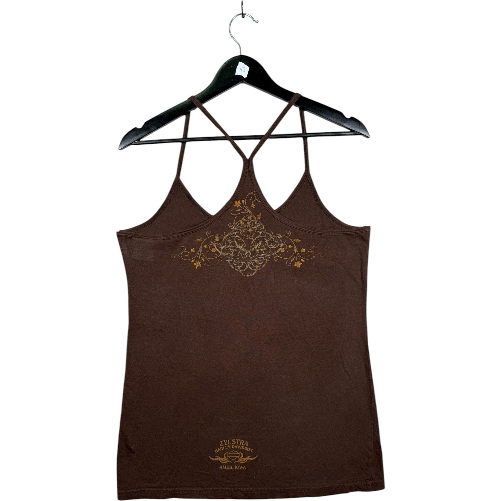 Vintage Harley Davidson Floral Cami Tank Top