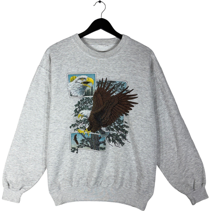 Vintage Bald Eagle Nature Crewneck