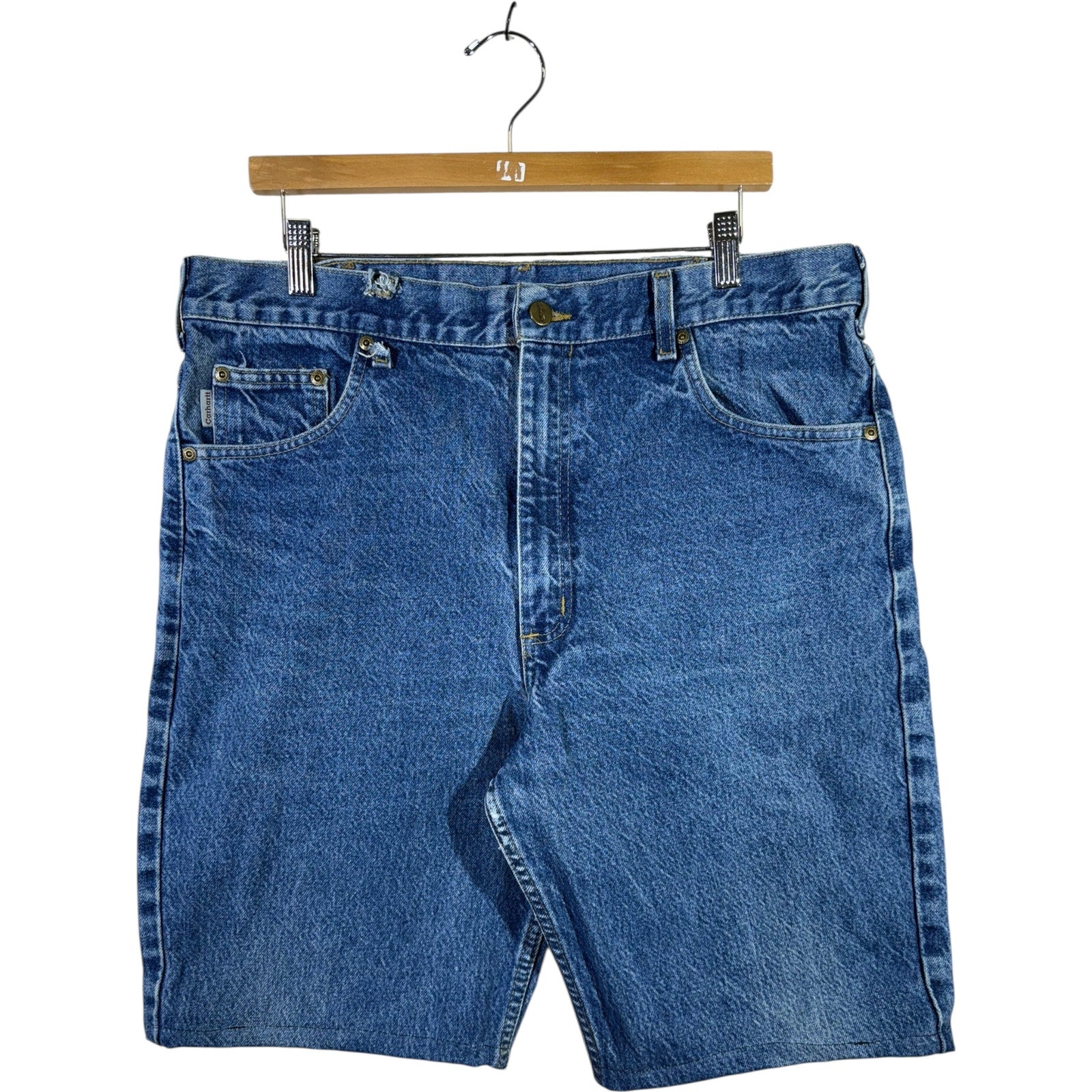 Vintage Carhartt Denim Shorts 38