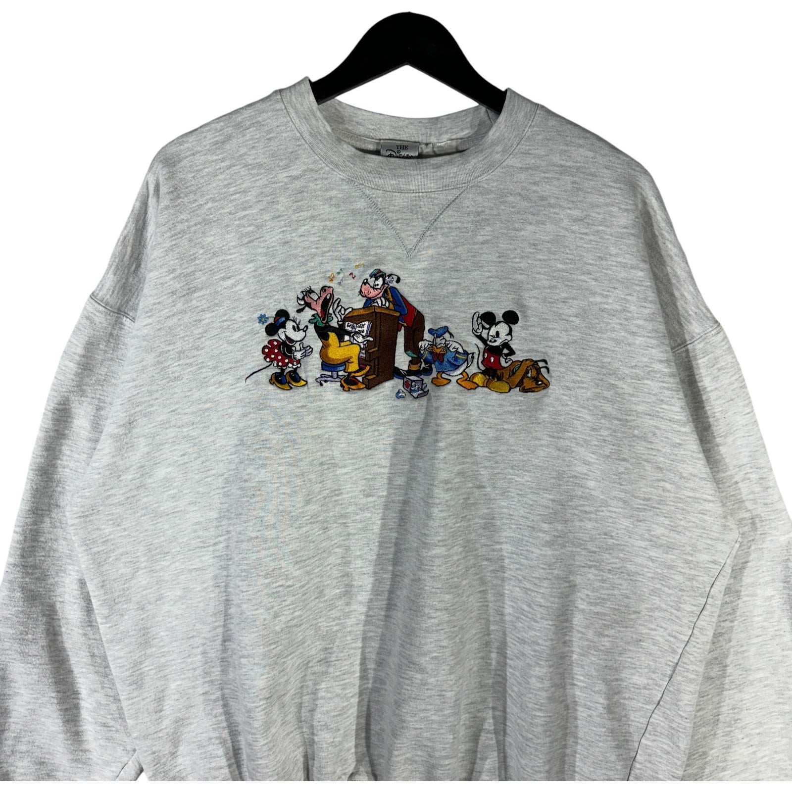 Vintage Embroidered Disney Crewneck