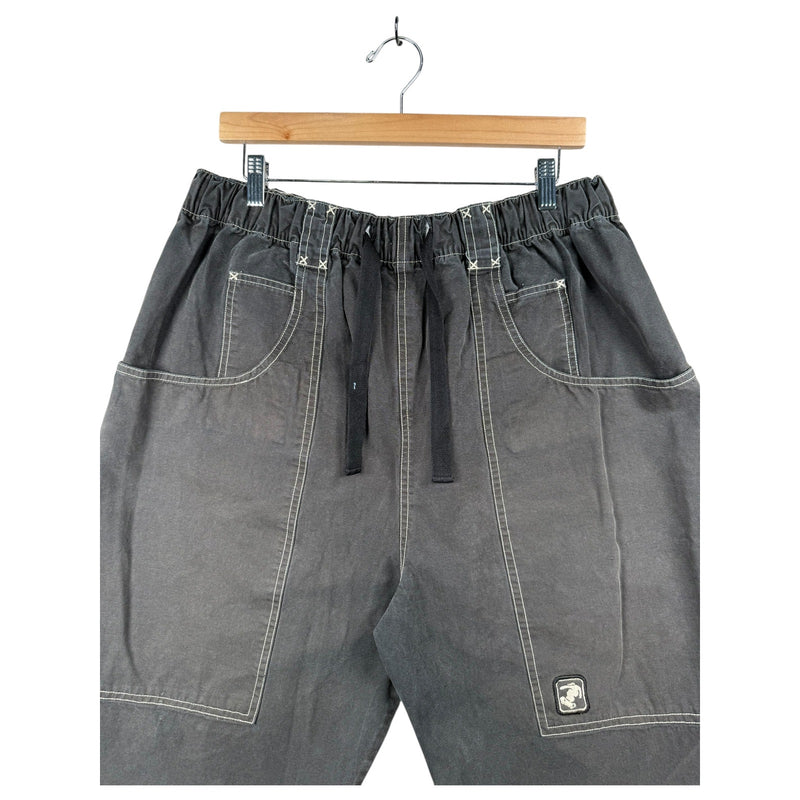 Vintage Kiabi Carpenter Double Knee Cargo Shorts 42