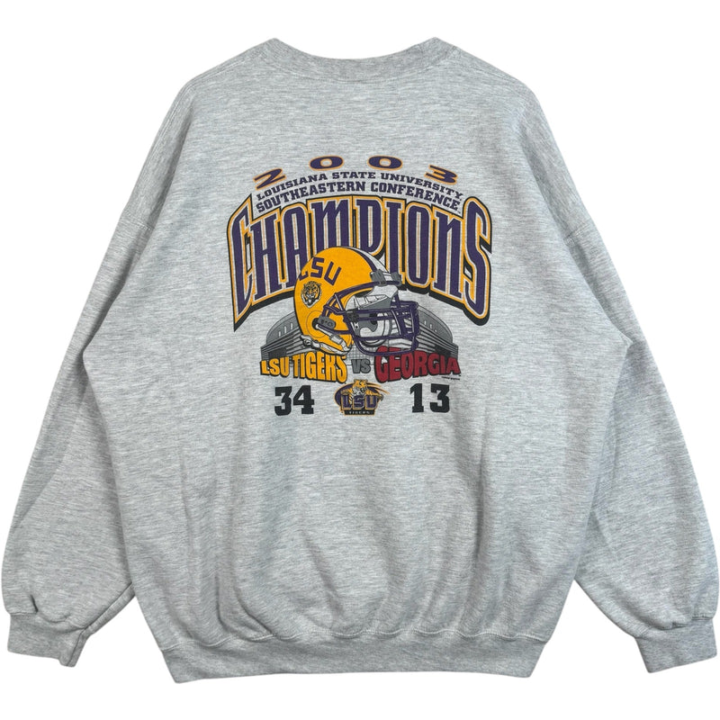 Vintage LSU Tigers SEC Champions Mullet Crewneck