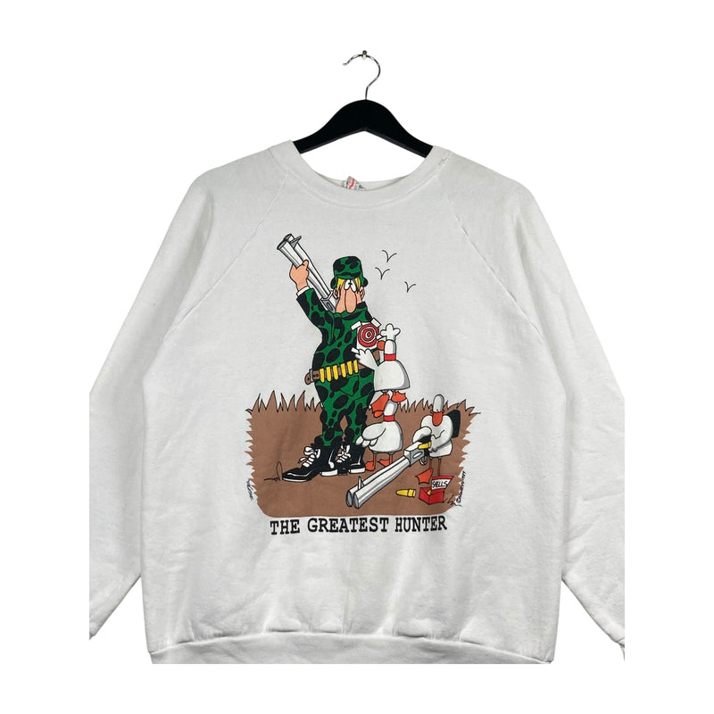 Vintage The Greatest Hunter Graphic Sweatshirt
