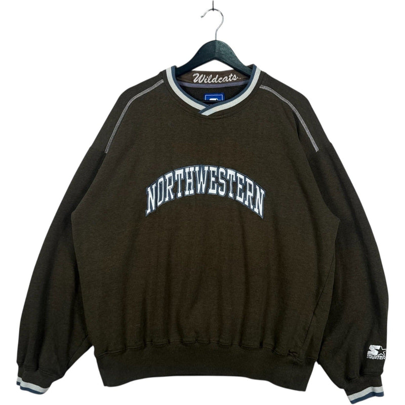 Vintage Northwestern Arch Spellout Starter Crewneck