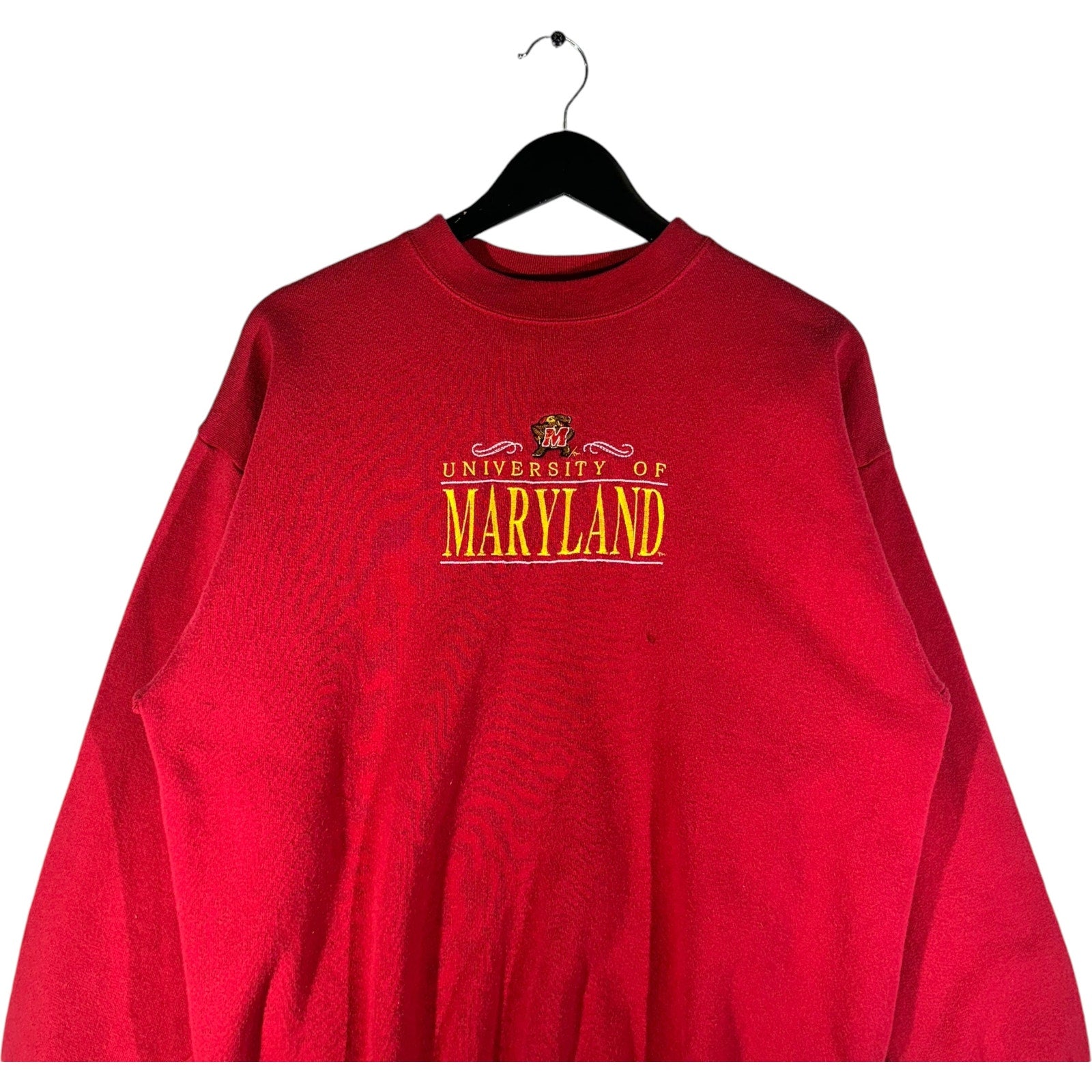 Vintage University Of Maryland Spellout Crewneck