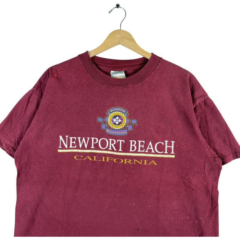 Vintage Newport Beach California Souvenir Tee