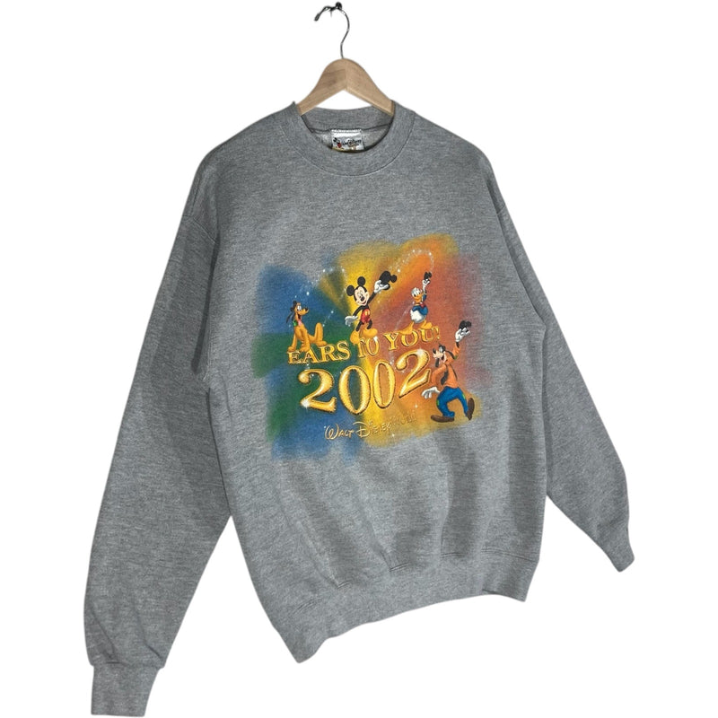 Vintage Disney "Ears To You!" Mickey Mouse Crewneck 2002