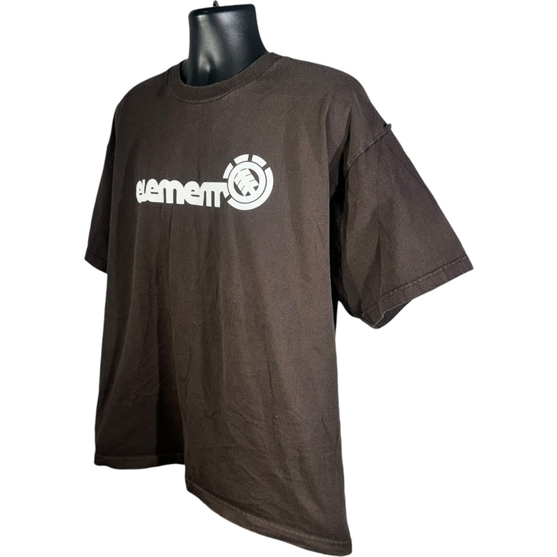 Vintage Element Spellout Large Logo Tee