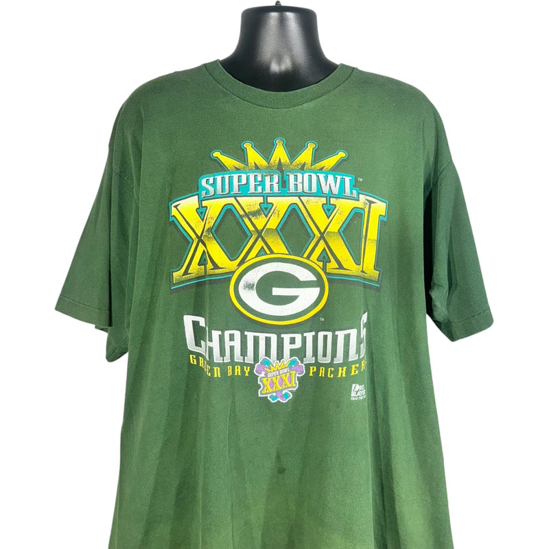 Vintage Pro Player Green Bay Packers Super Bowl 31 NFL Tee