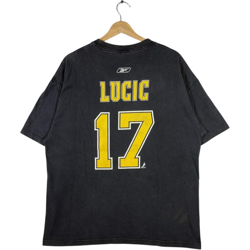Vintage Reebok Boston Bruins Milan Lucic 17 NHL Tee