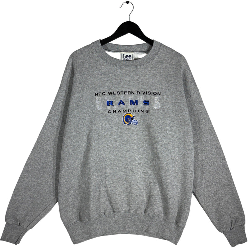 Vintage St. Louis Rams NFC West Champs Crewneck