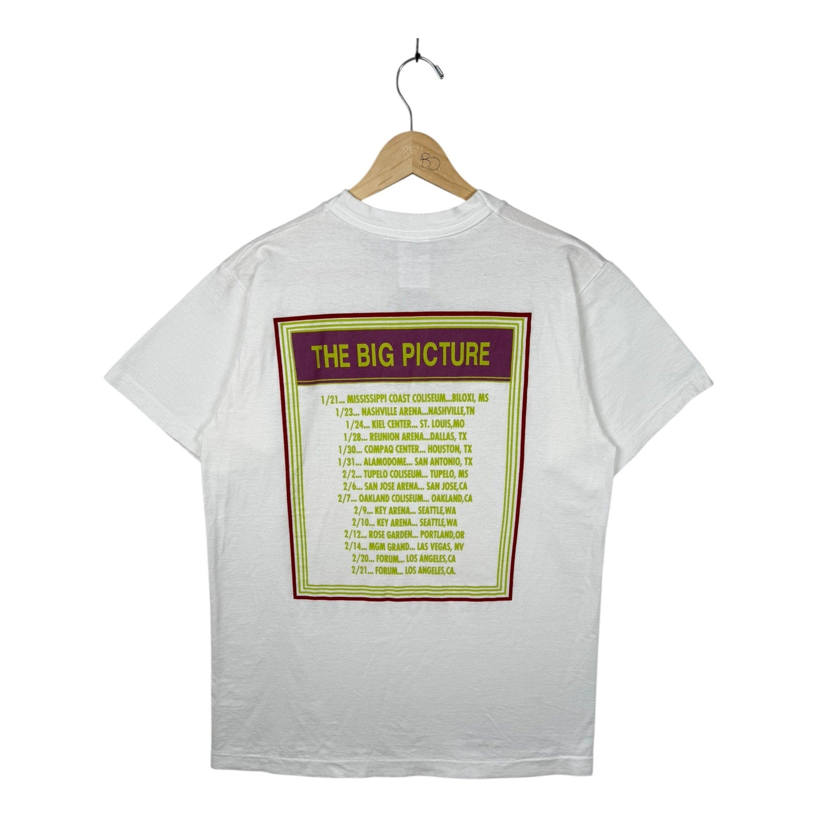 Vintage Elton John The Big Picture Tour T-Shirt