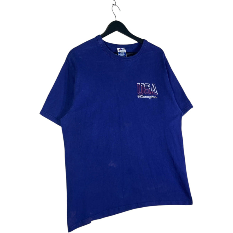 Vintage Champion USA Mini Logo T-Shirt
