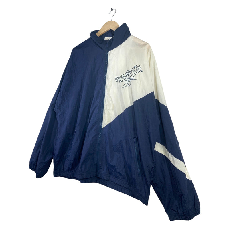 Vintage Reebok Color Block Full Zip Windbreaker Jacket