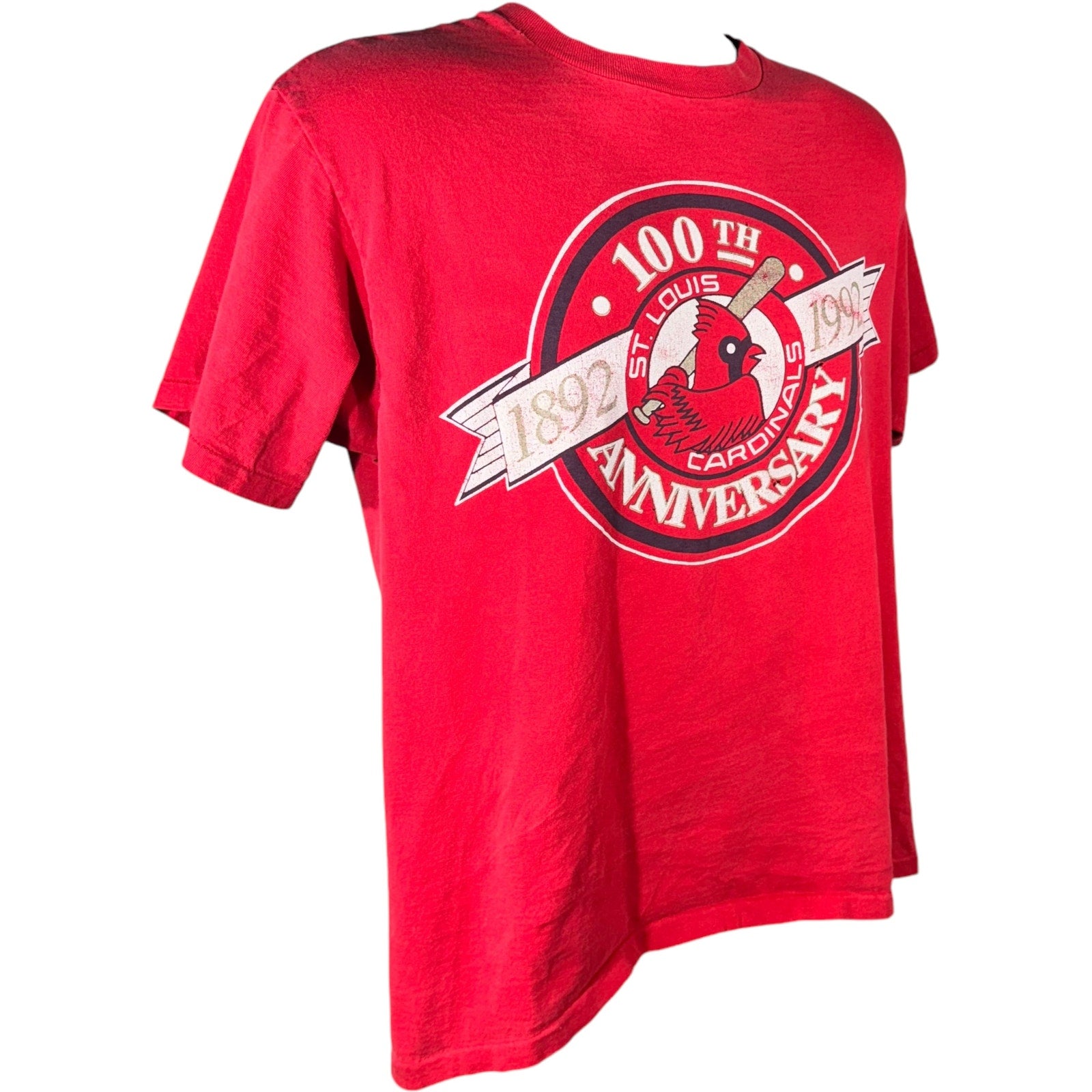 Vintage MLB St. Louis Cardinals 100th Anniversary Tee