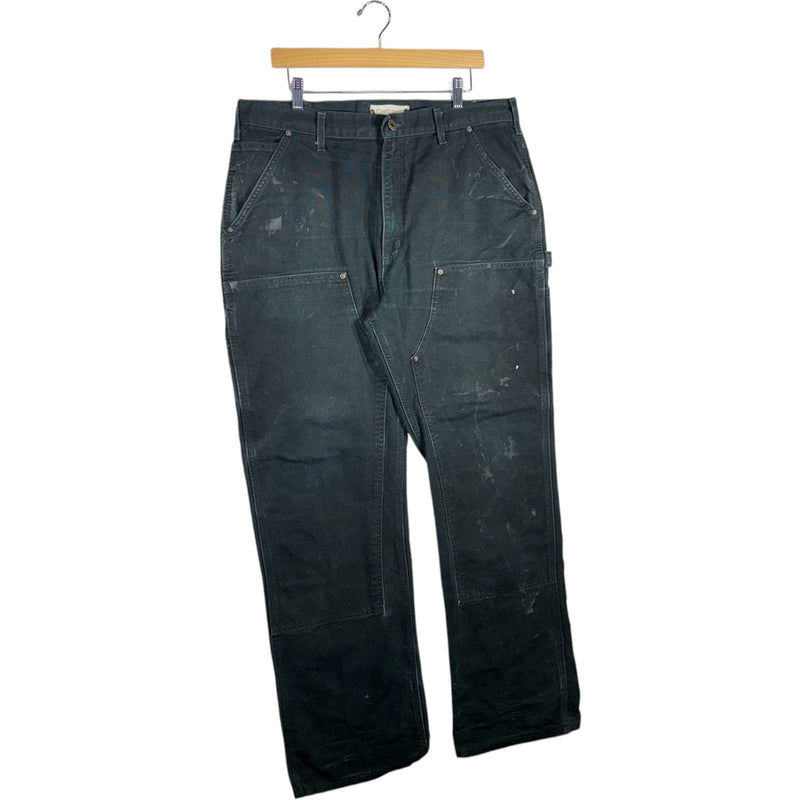 Vintage Carhartt Double Knee Dungaree Fit Carpenter Pants 38 x 34