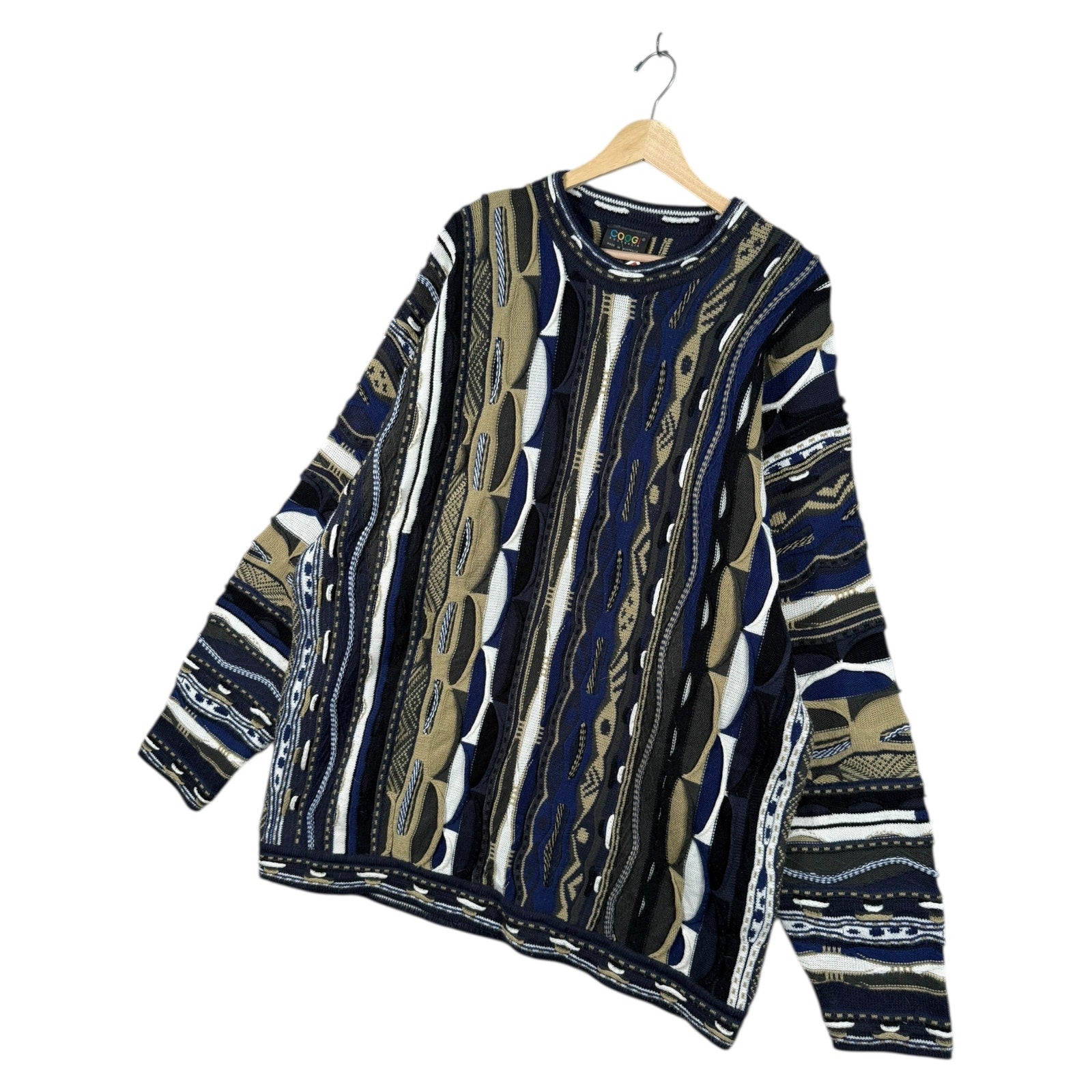 Vintage Coogi 3D Knit Sweater