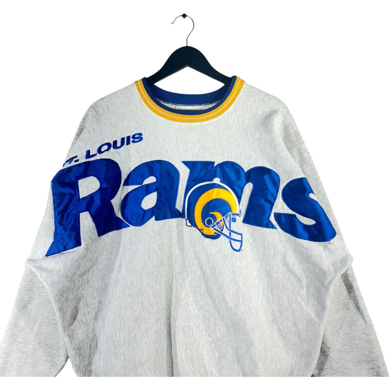 Vintage St. Louis Rams Spell Out Legends Crewneck