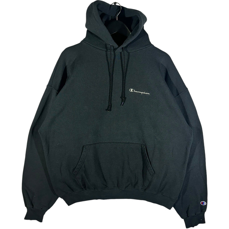 Vintage Champion Spellout Logo Hoodie