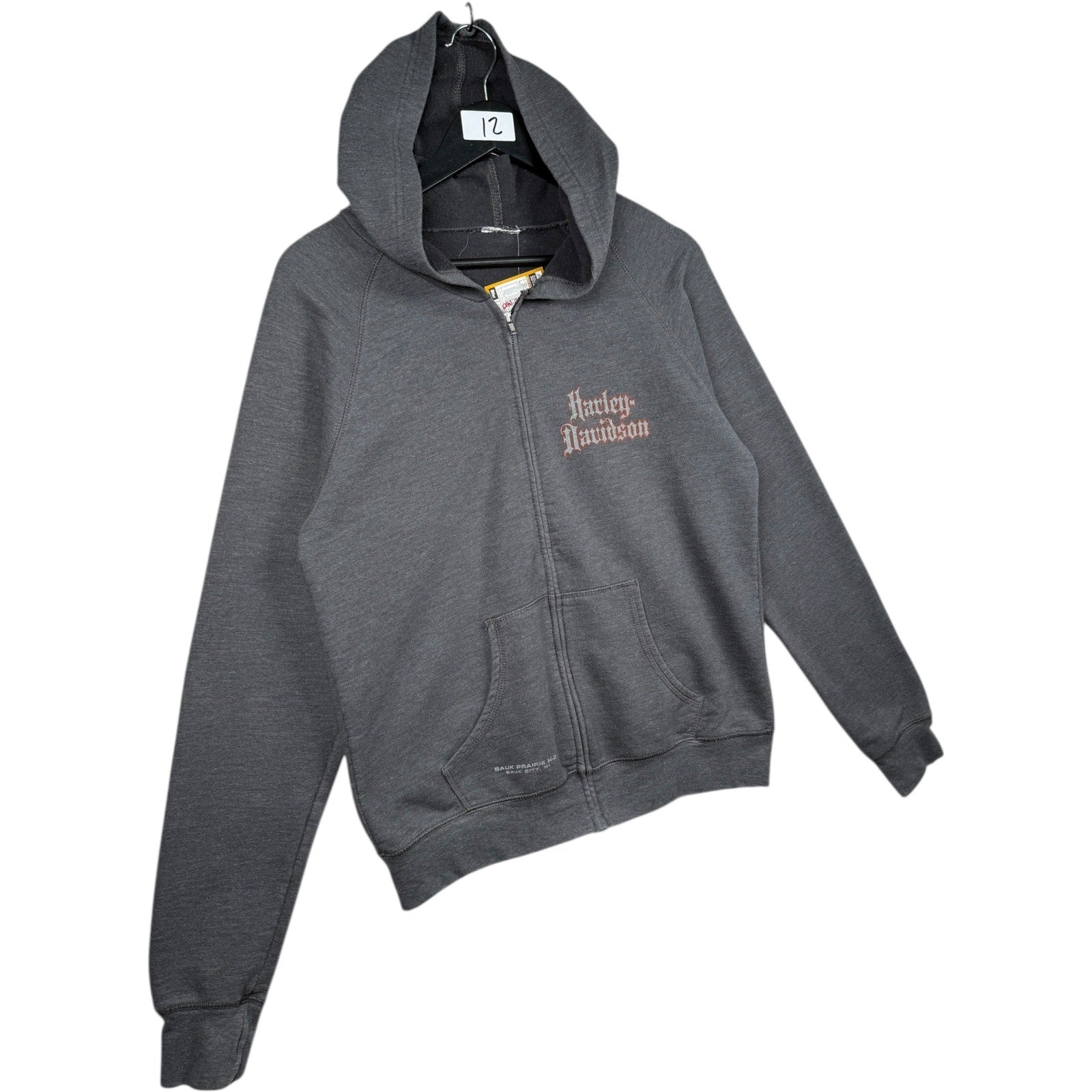 Vintage Harley Davidson Full Zip Hoodie