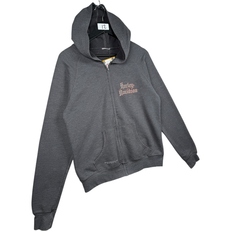 Vintage Harley Davidson Full Zip Hoodie