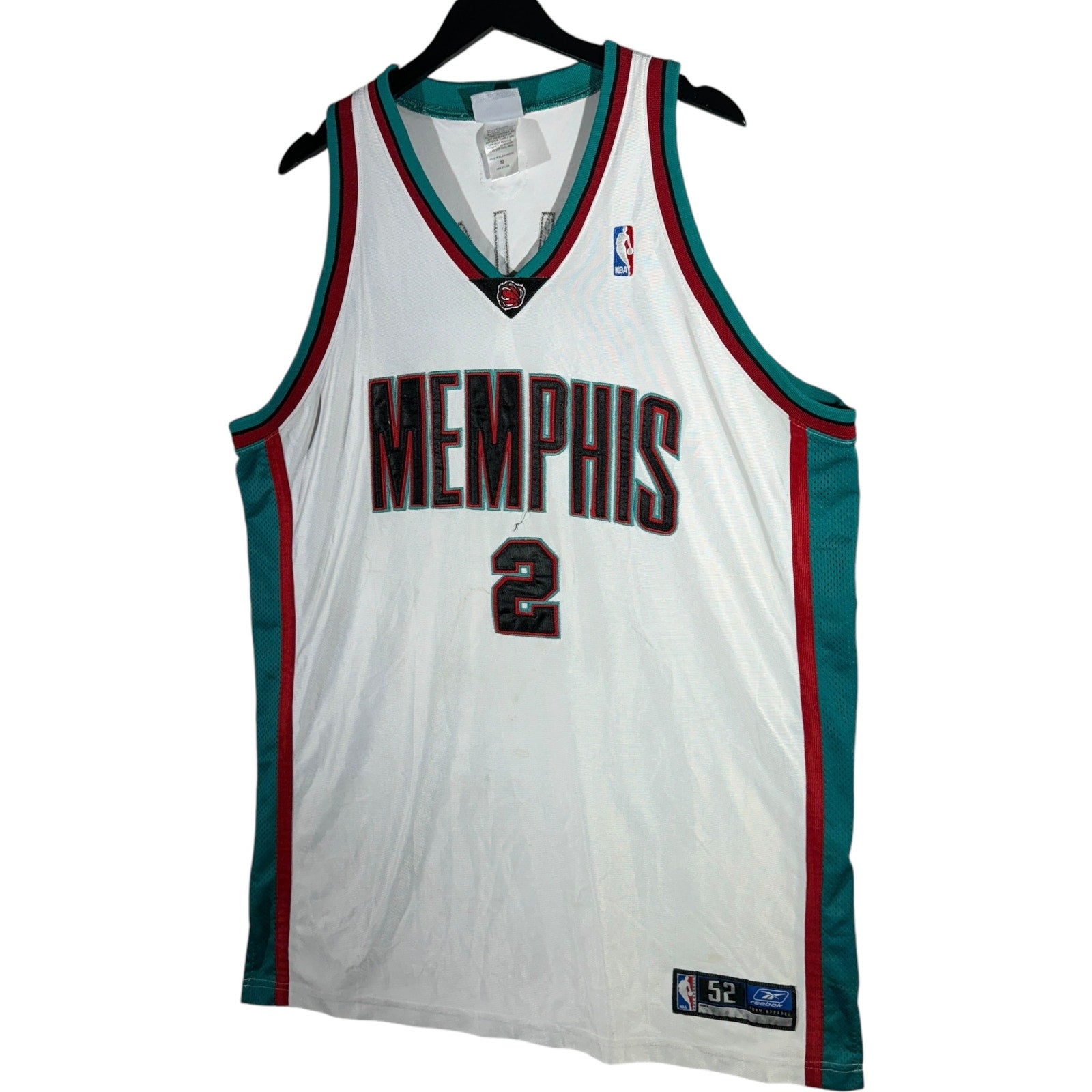 Vintage Reebok Memphis Grizzlies Jason Williams Jersey