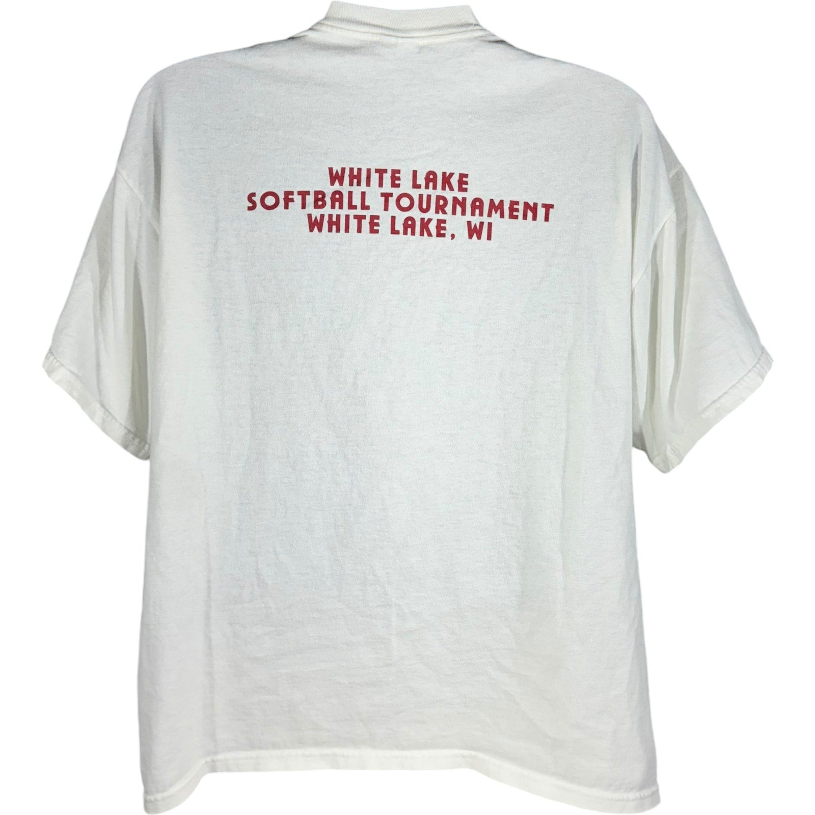 Vintage Softball Tournament Souvenir  Tee