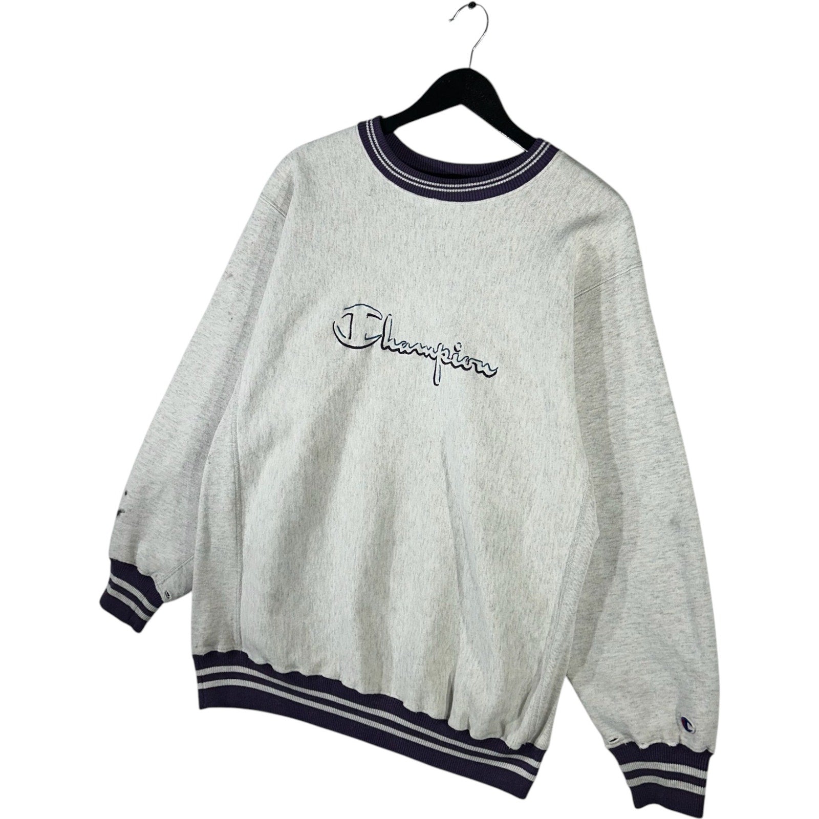 Vintage Champion Reverse Weave Spellout Crewneck