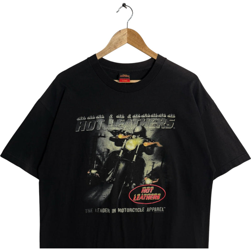 Vintage Hot Leathers Motorcycle Tee