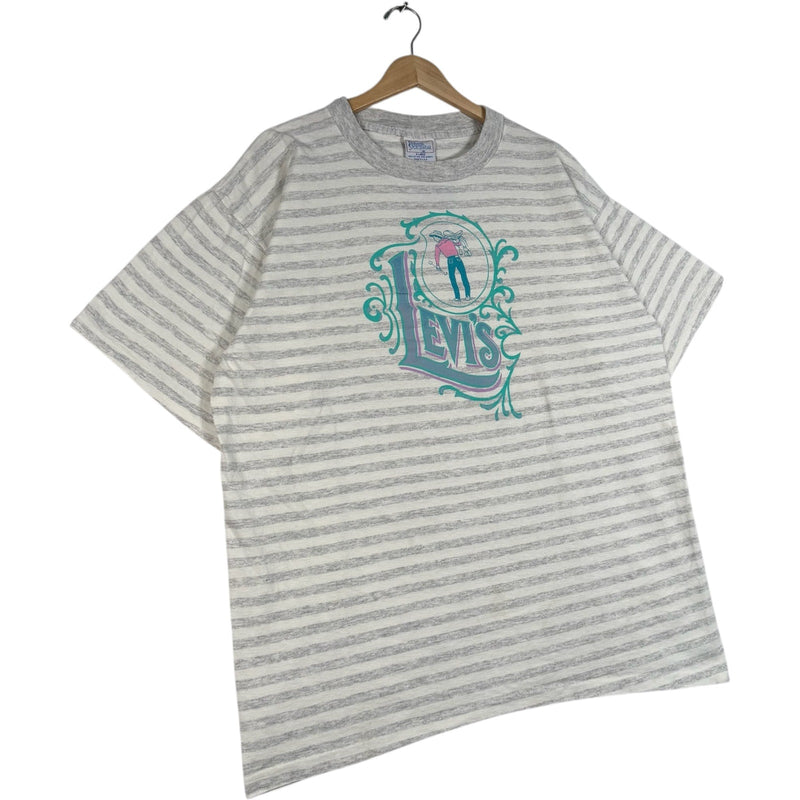 Vintage Levi's Logo Cowboy Stripped Tee