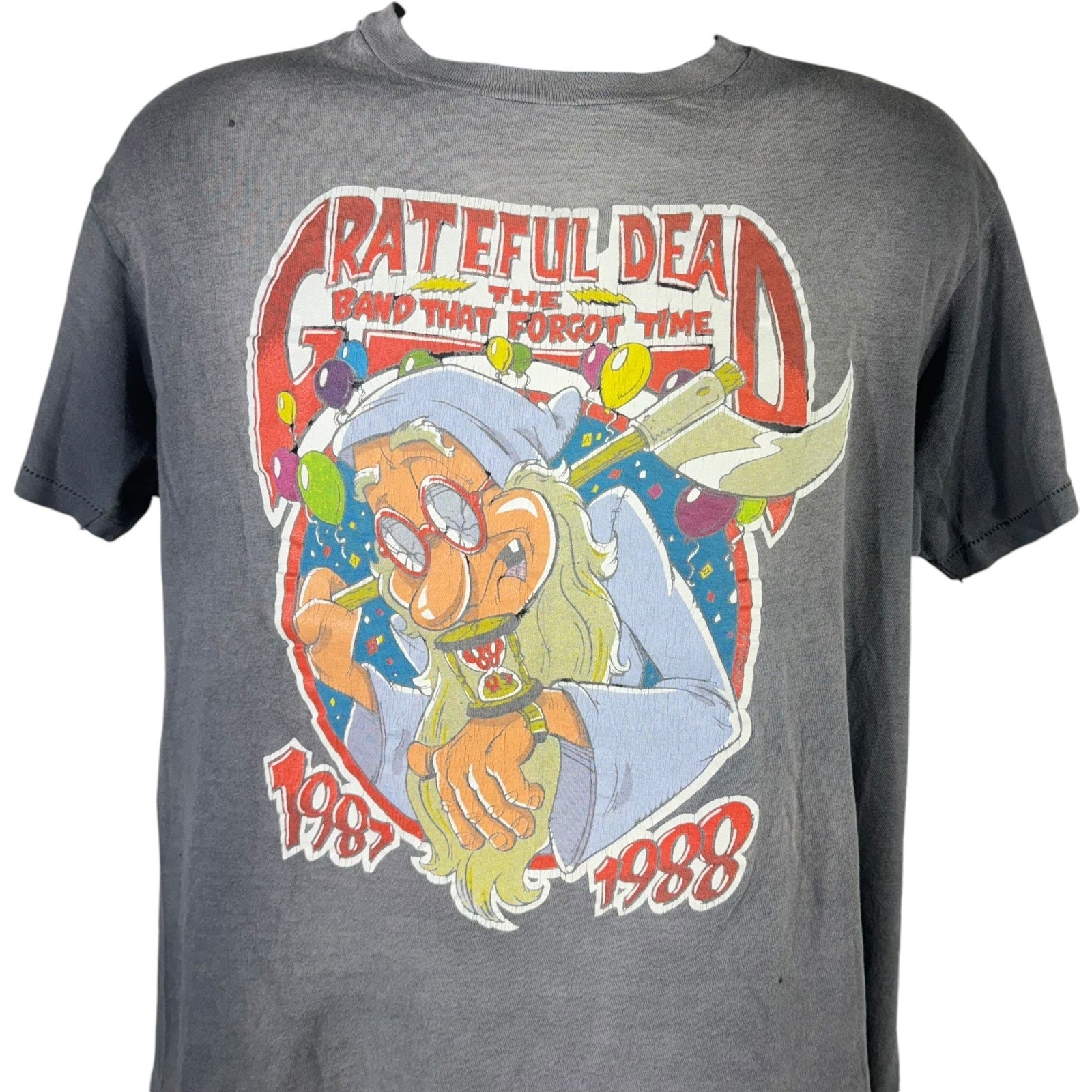 Vintage Grateful Dead "The Band That Forgot Time" Tee 80s