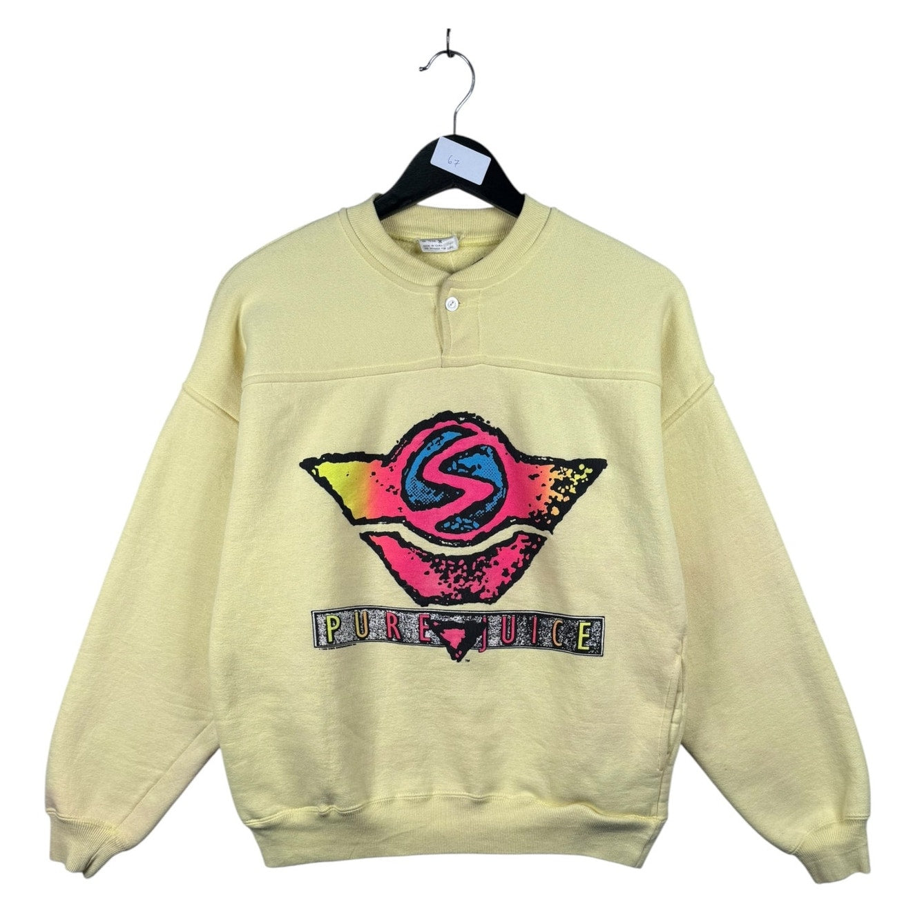 Vintage SIMS Snowboards Pure Juice Crewneck 80s