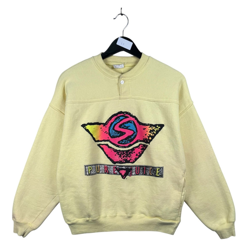 Vintage SIMS Snowboards Pure Juice Crewneck 80s
