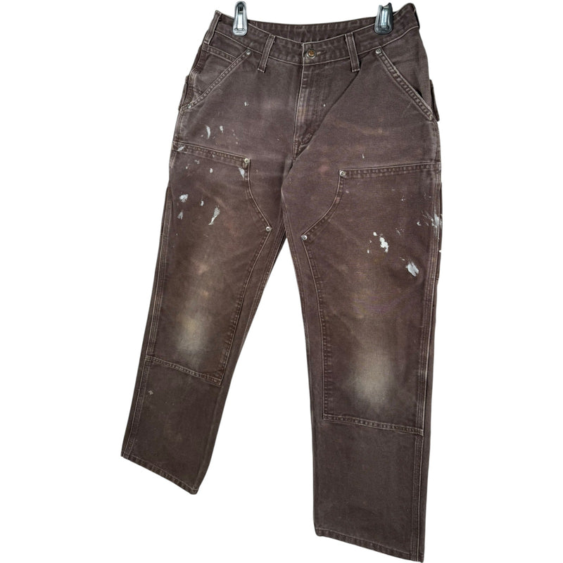 Vintage Carhartt Distressed Double Knee Carpenter Pants 31