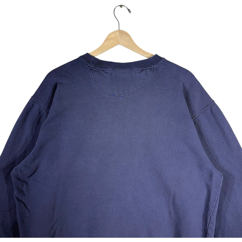Vintage Reebok New England Patriots Spellout Logo NFL Crewneck