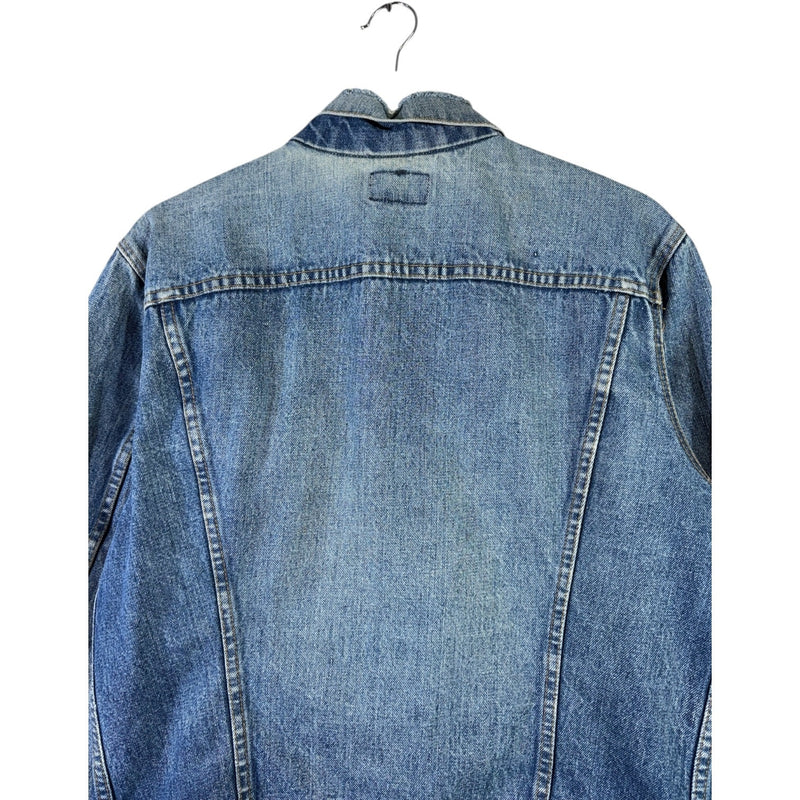 Vintage Button Front Denim Jacket