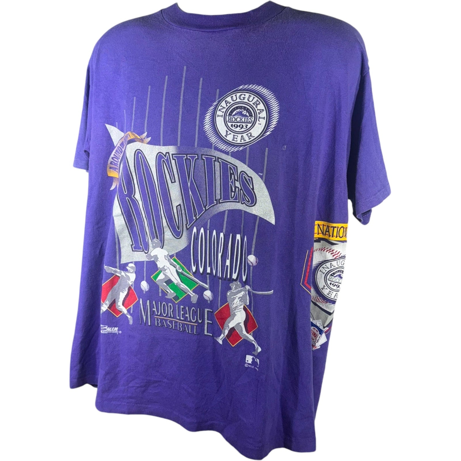 Vintage Colorado Rockies AOP Salem Tee 90s