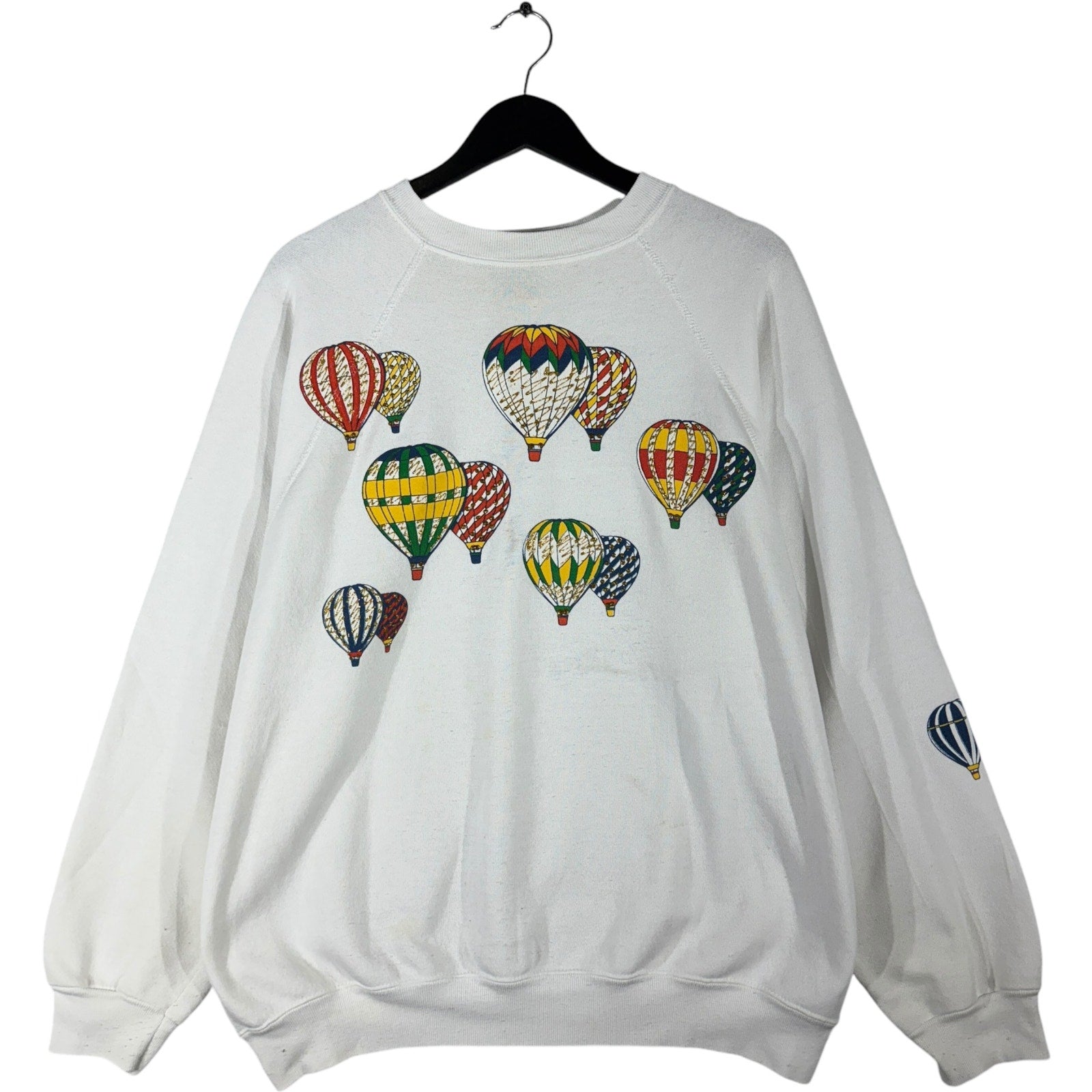 Vintage Hot Air Balloons Crewneck 90's