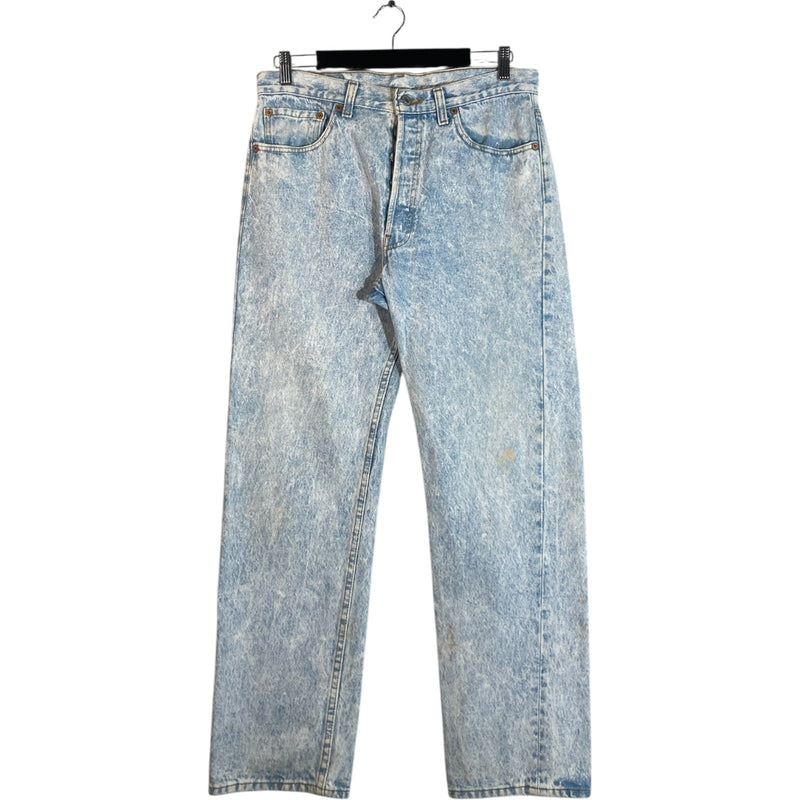 Vintage Levi's Light Wash Straight Leg Jeans 32 x 30