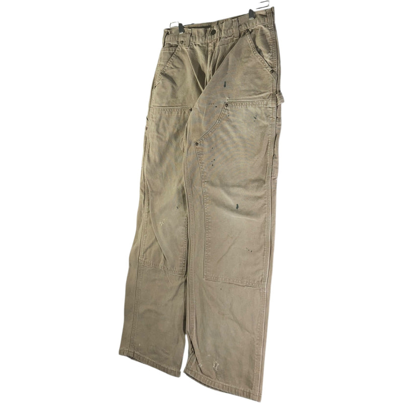 Vintage Carhartt Loose Straight Washed Duck Work Pants 32
