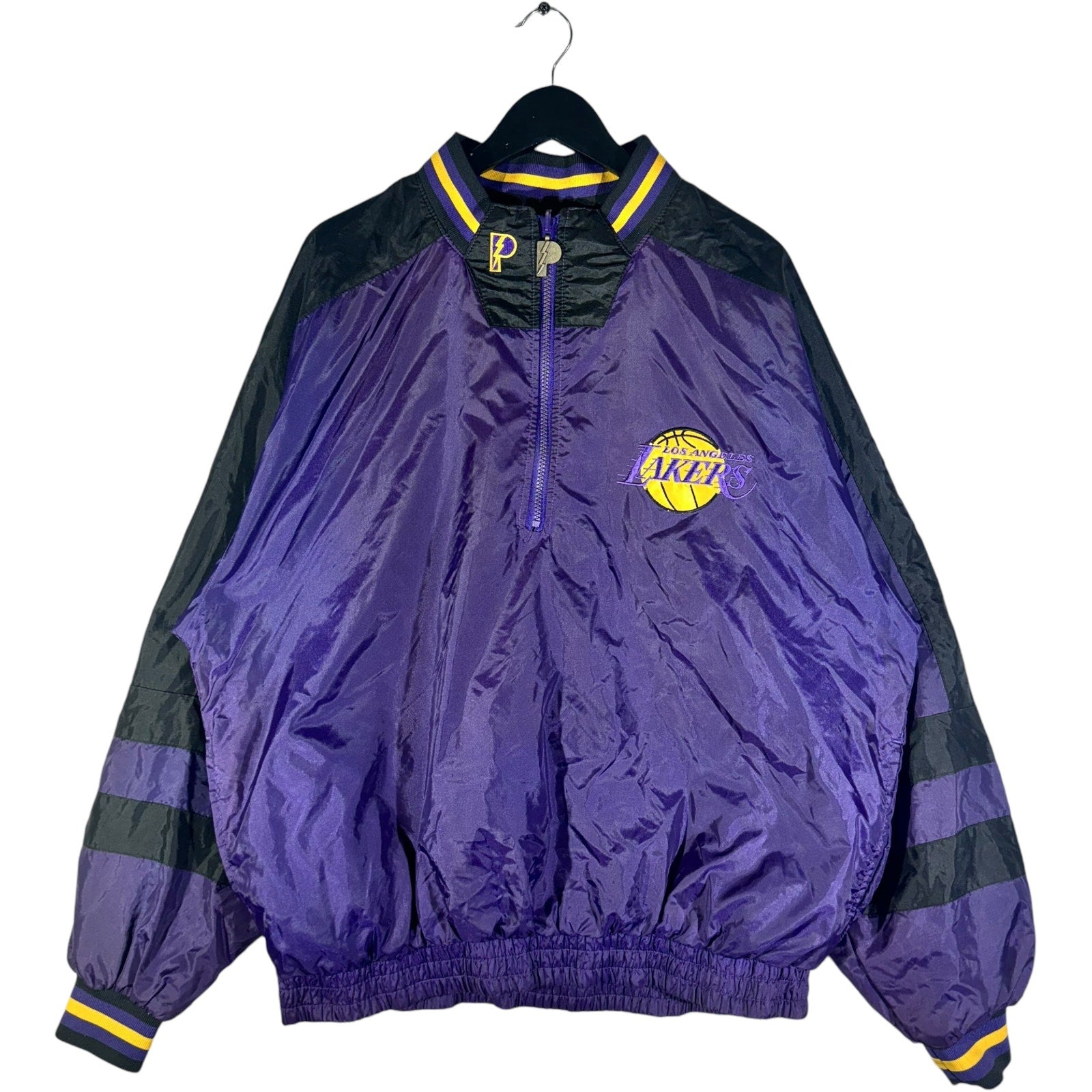 Vintage Pro Player Los Angeles Lakers 1/4 Zip Windbreaker