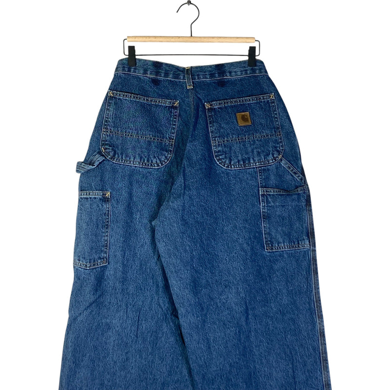 Vintage Carhartt Carpenter Denim Pants 30x30
