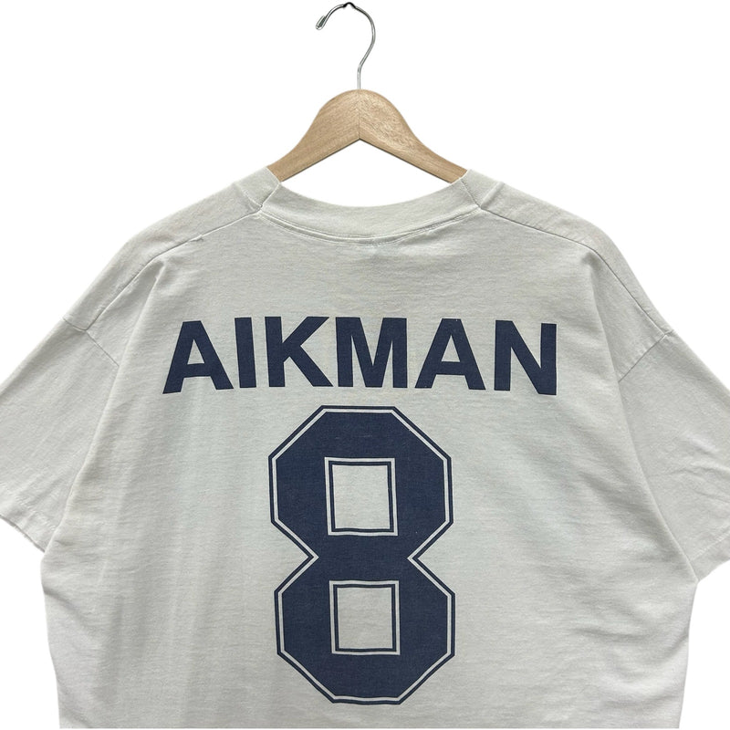 Vintage Dallas Cowboys Troy Aikman #8 Spellout NFL Tee