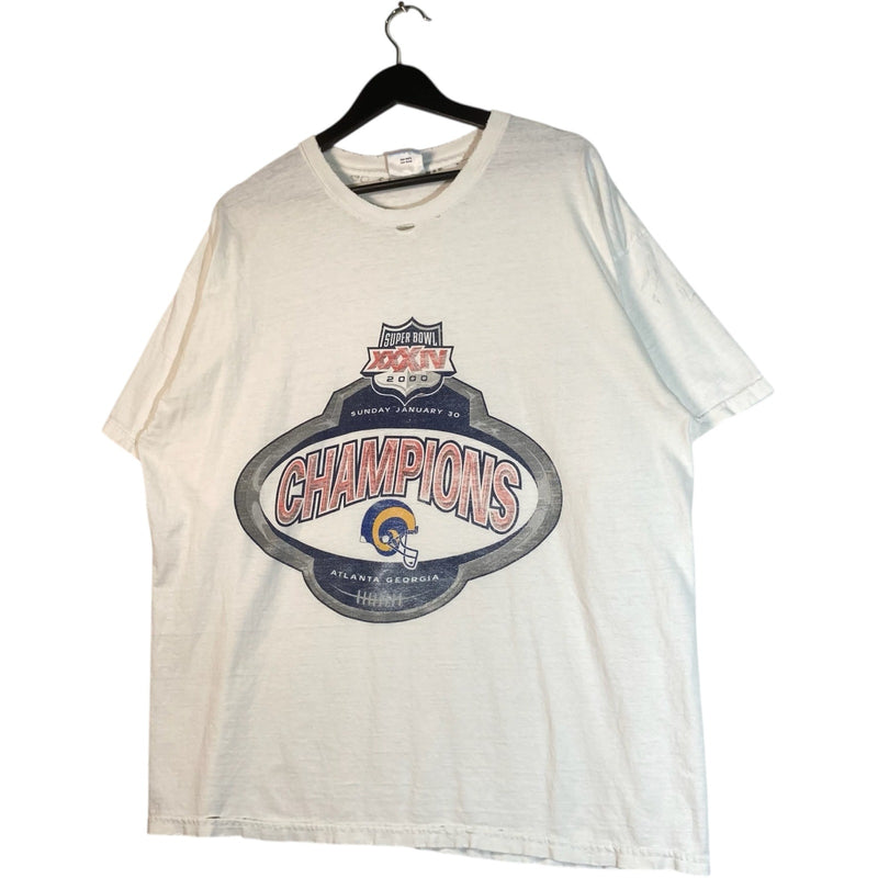 Vintage Atlanta Georgia Super Bowl XXXVI Champions Tee