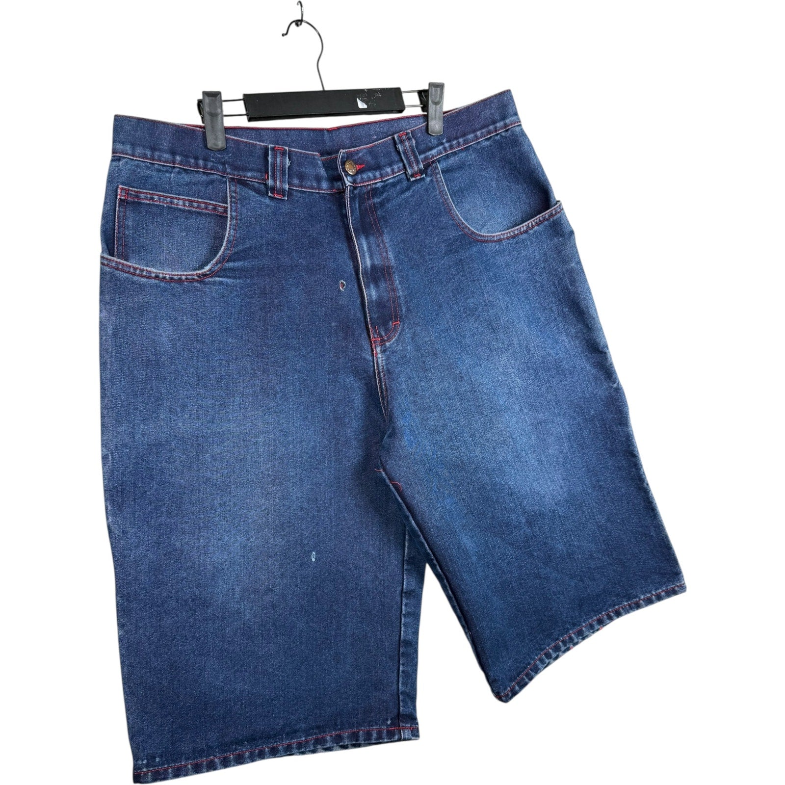 Vintage Workwear Carpenter Denim Shorts 38x14.5