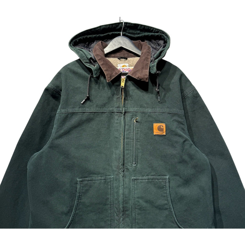 Vintage Carhartt C61 Sherpa Lined Barn Workwear Jacket