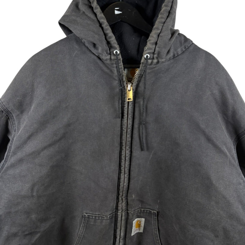 Vintage Carhartt Active Jac Insulated Hoodie Full Zip Jacket