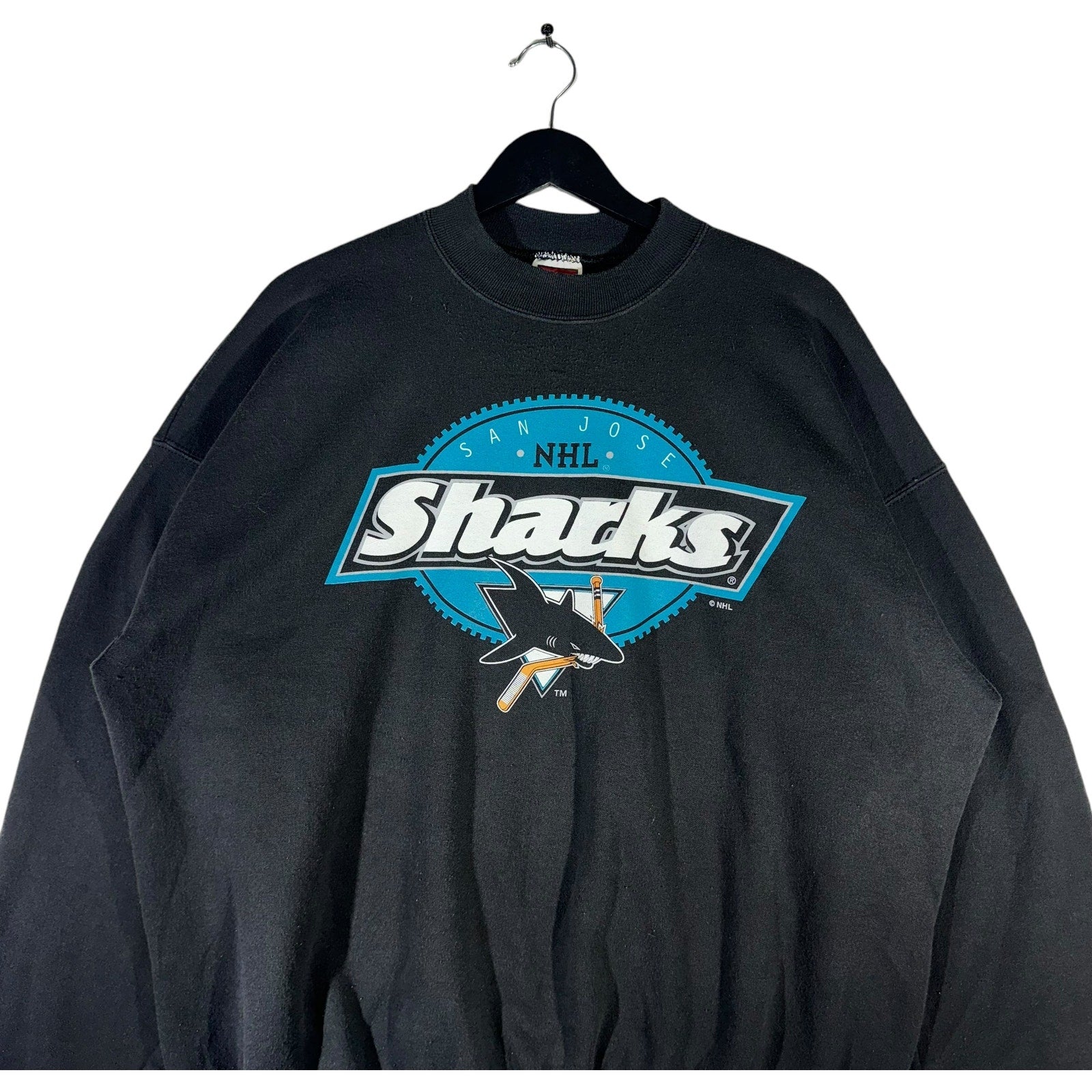 Vintage San Jose Sharks NHL Crewneck 90s