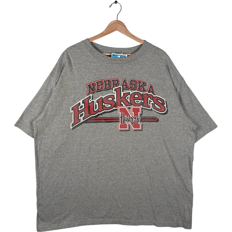 Vintage University Of Nebraska Huskers Spellout Tee 90s