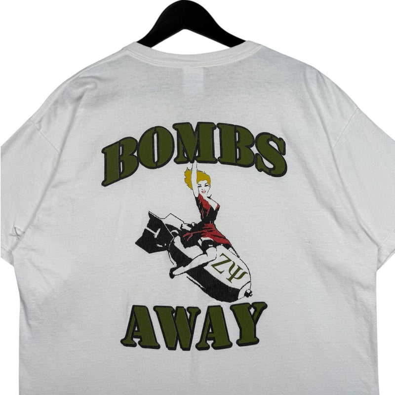 Vintage Military Bombs Away Pocket T-Shirt